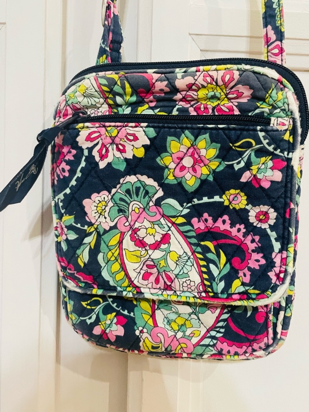 Vera‎ Bradley Petal Paisley Floral Crossbody Bag